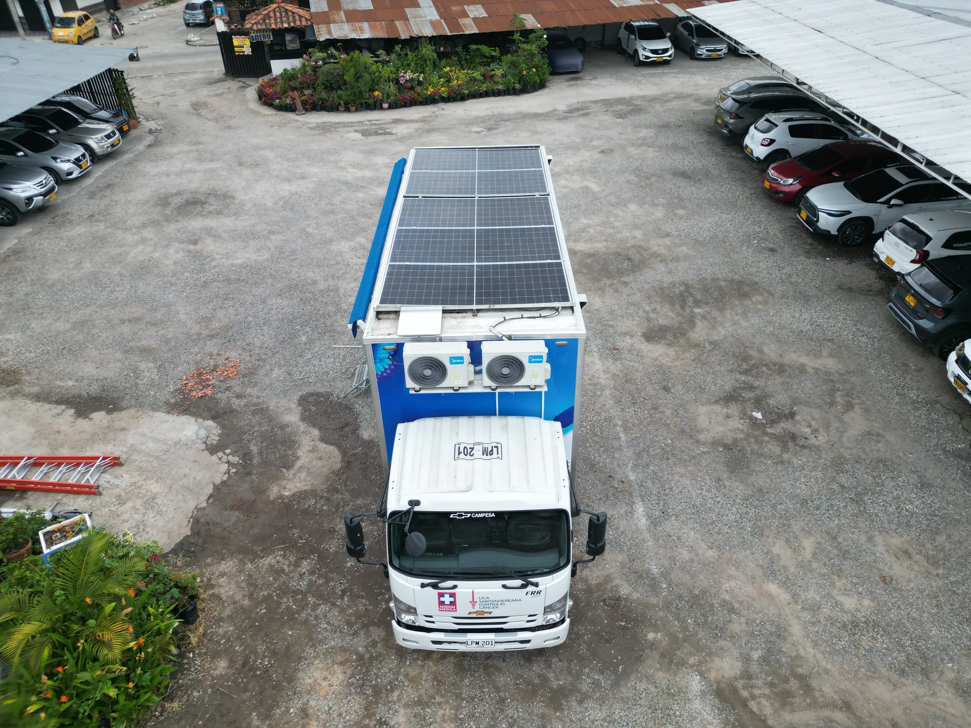 Proyecto solar Unidad Móvil Furgoriente — 3.3 kWp en Santander, Colombia